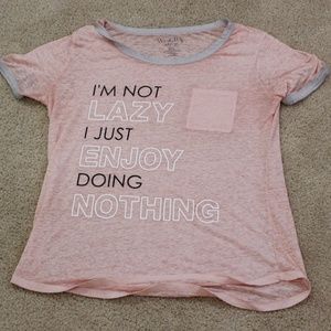 I'm Not Lazy... T Shirt Size XL